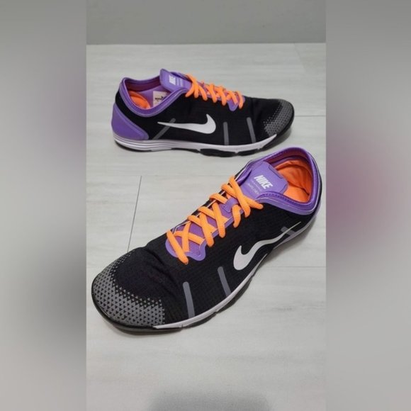Nike Shoes - NIKE Lunar Element Cross-Training Shoes Blk/Purp 615743-004